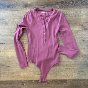 Abercrombie Henley Bodysuit